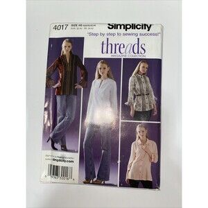 Lot Of 3 Simplicity Patterns Petite Tunic Long Sleeve Tank Top Sz 4-14 Uncut FF